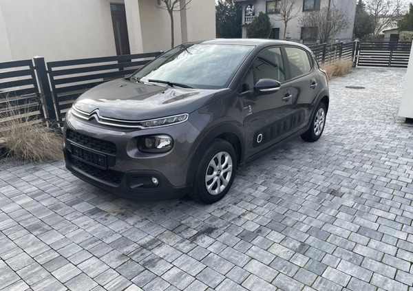 Citroen C3 cena 42900 przebieg: 41000, rok produkcji 2019 z Gniezno małe 79